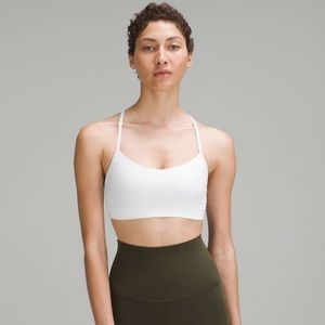 Lululemon flow Y long line white size 4